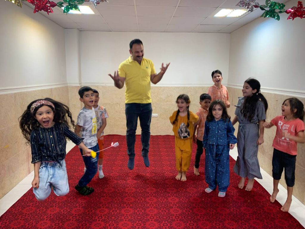 بازی با کودکان برای استعدادیابی